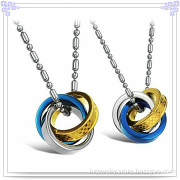 Stainless Steel Pendant Fashion Lovers Necklace (HR2117)
